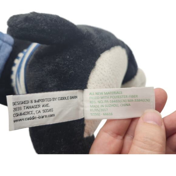 Cuddle Barn Marcel The French Bulldog Plush 10in Puppy Dog Beret Stuffed Toy - Picture 8 of 9